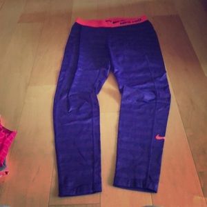 Nike fleece lined leggings